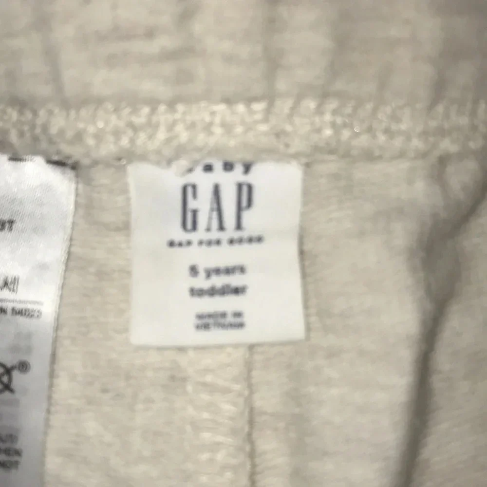 BABY GAP Rudolph leggings light gray elastic waistband size 5